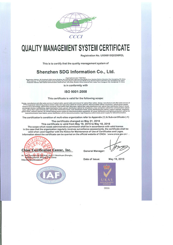 ISO9001:2008质量管理体系