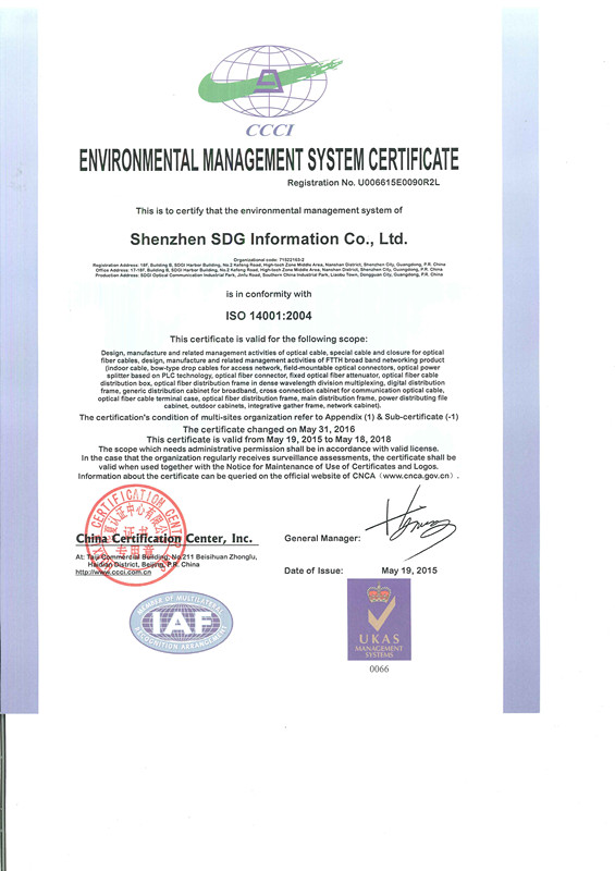 ISO14001：2004环境管理体系